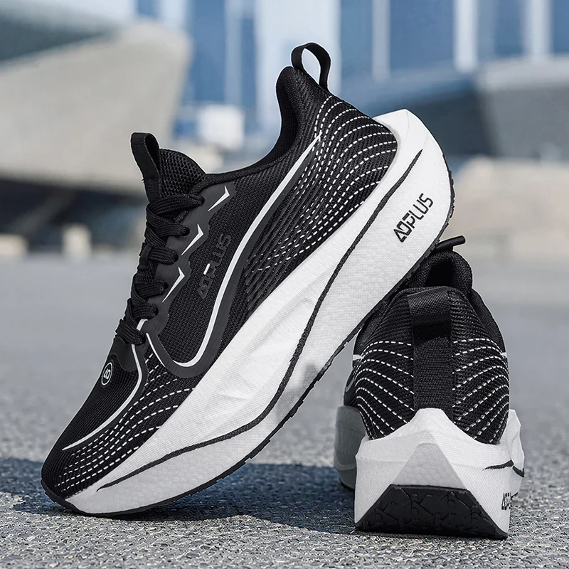 Herren Marathon-Laufschuhe Sport-Wanderschuhe Carbonplatte Atmungsaktiv Leicht Komfortabel Damen Sportliche Freizeitschuhe Outdoor – Detail 9