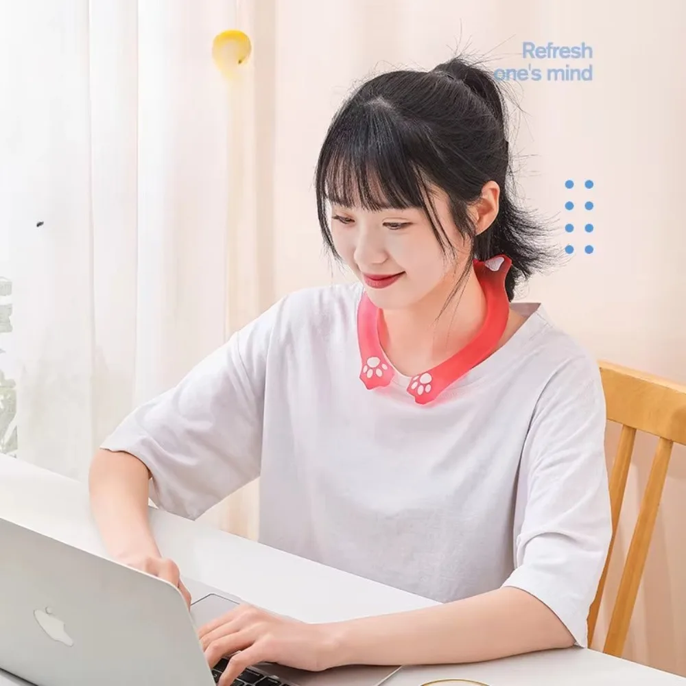 Reusable Neck Cooler Lasting Sunstroke Prevention Neck Cooling Tube Portable Cooling Neck Wraps for Hot Flashes and Fever