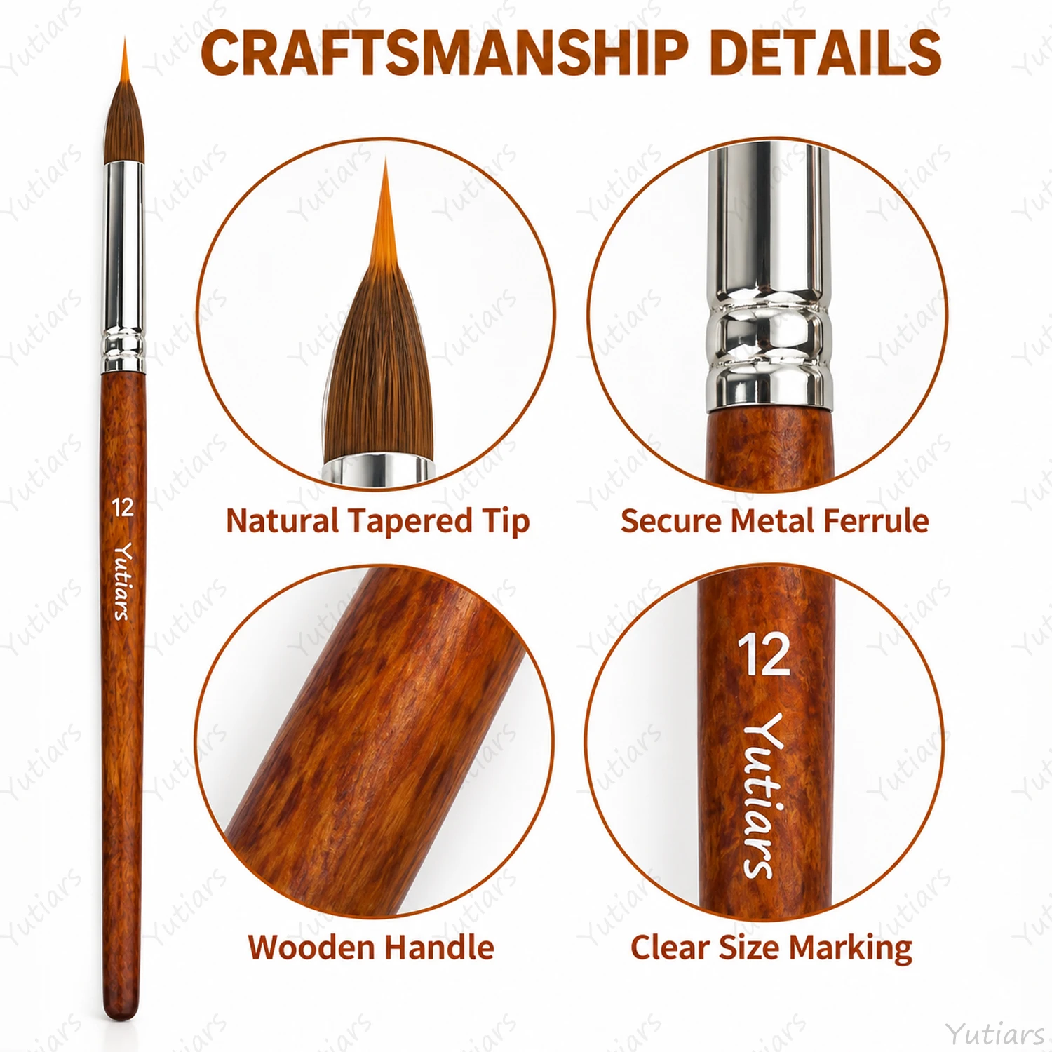 6-teiliges Künstlerpinsel-Set, – Gouache Paint Set Bewertung und Preis
