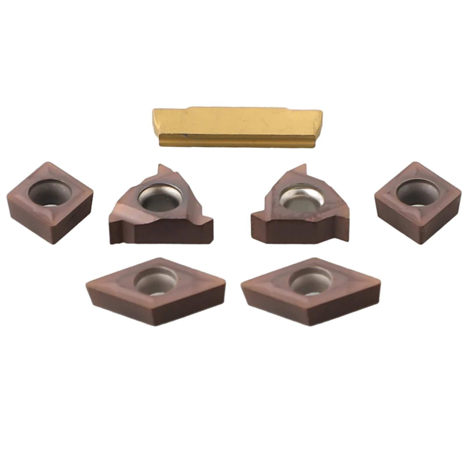 

Turning Insert Carbide Insert For 10mm Shank For Stainless Steel For Steel Turning 11ER 7pcs Boring Bar CCMT060204 DCMT070204