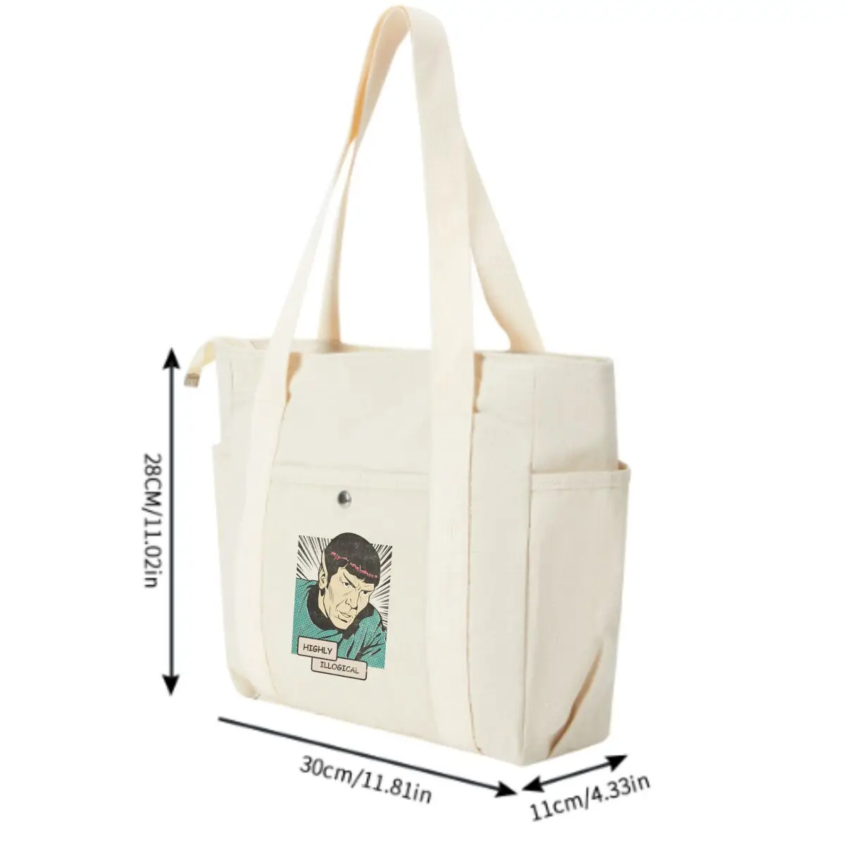 حقيبة كاجوال غير منطقية للغاية (سبوك) - رائعة لخطأ ما بعد العمل