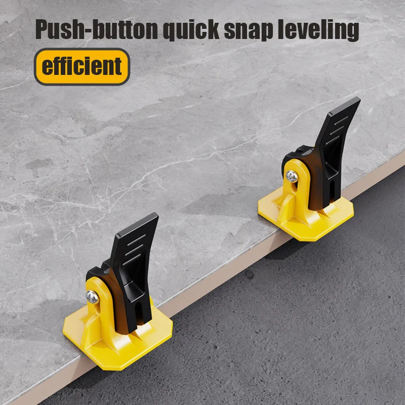 10pcs Tile Leveling System Adjuster Positioning Artifacts Leveler Locator Spacers For Flooring Wall Tile Construction Tools