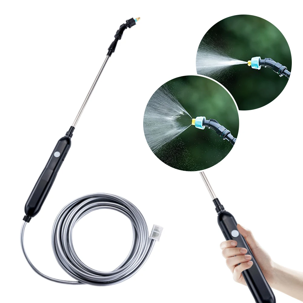 USB Rechargeable Portable Electric Sprayer with 2/4 Mist Nozzles Electric Garden Sprayer Irrigation Tool for Gardening Cleaning