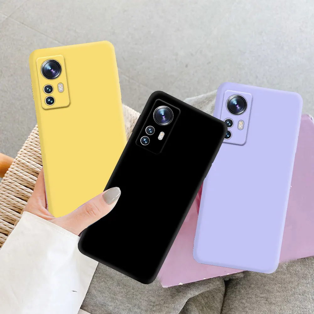 Liquid Silicone Phone Cover for Xiaomi Mi 12 12S 12X 12T 13 Pro Mi12 Lite NE Mi 13 Pro Mi13 Lite Civi 1 2 3 5G Case