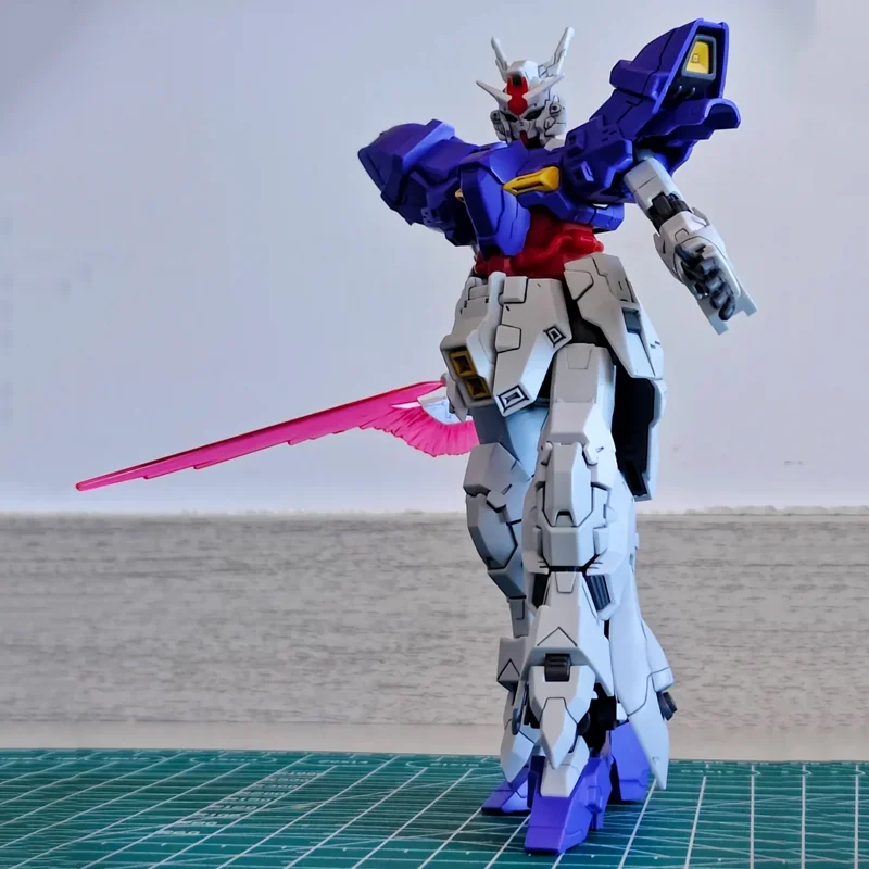 Star HGUC 215 1/144 Moon Mech Assembly Model Kit Action Figure With Bracket Water Sticker Desktop Decoration Model Doll Toy Gift