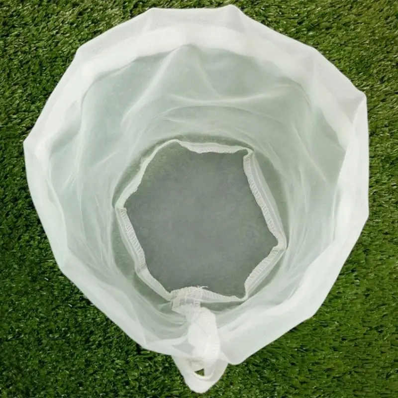 8 Sizes Home Beer Brewing Wine Filter Bag Tea Nuts Juice Milk Nylon Net Filter Bag Net Filter Reusable