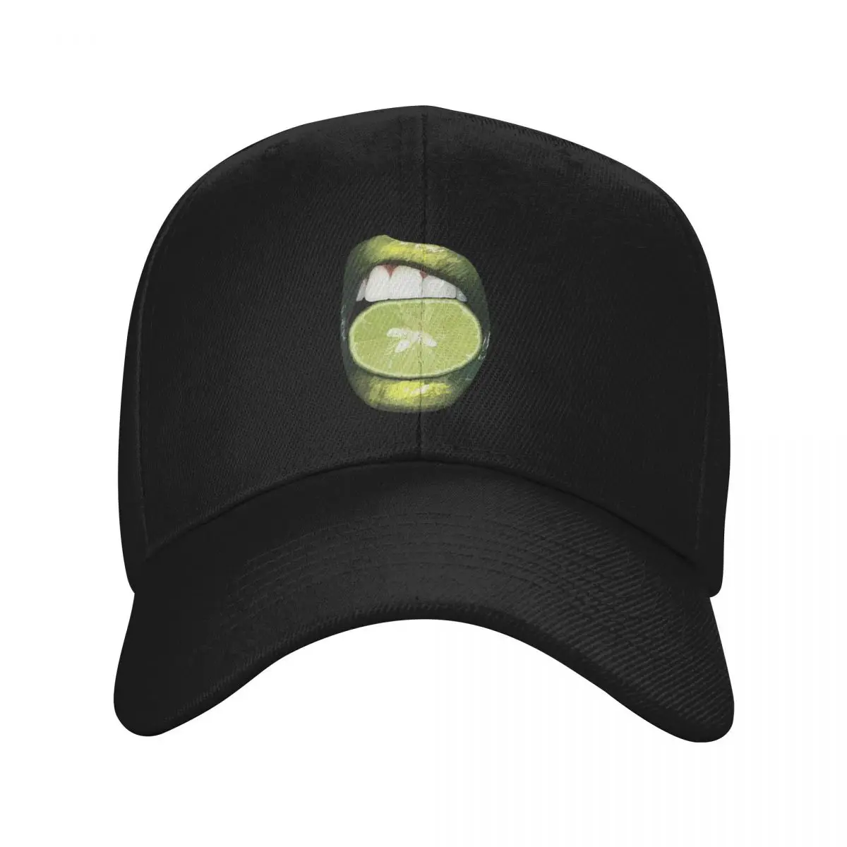 

Give Me My Lime Lime Lips Baseball Cap Horse Hat western Hat Golf Wear hiking hat Caps Male Women's