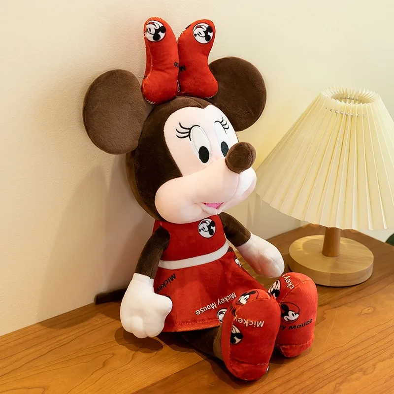 

45CM High Quality Fill Disney Fairy Tale Fantasy Mickey Mouse Plush Toy Doll Girl Birthday Christmas Gift Home Decoration