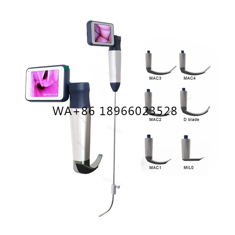 SY-P020N professional endotracheal laryngoscope with camera pediatric laryngoscope price