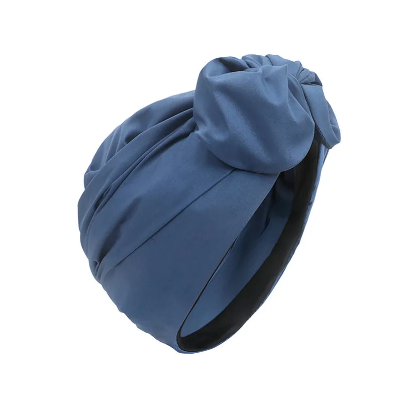 Francuski turban w stylu vintage moda damska chustka z pałąkiem na głowę damska osłona na włosy czapka damska chusta na głowę muzułmańska chusta na