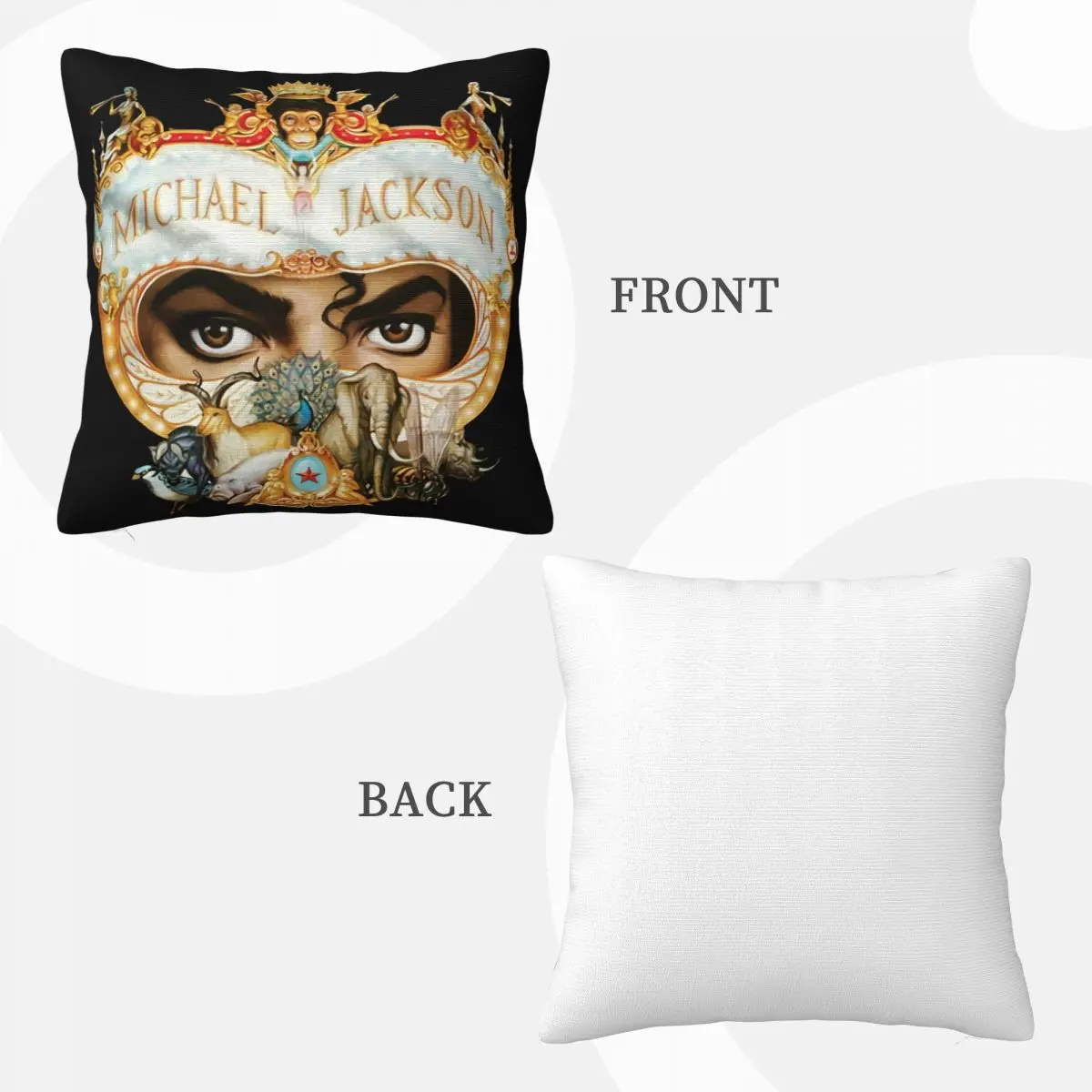 Michael Jackson peligroso negro nuevo famoso precio bajo caliente adolescente niño joven algodón caliente en venta estilo de verano funda de almohada