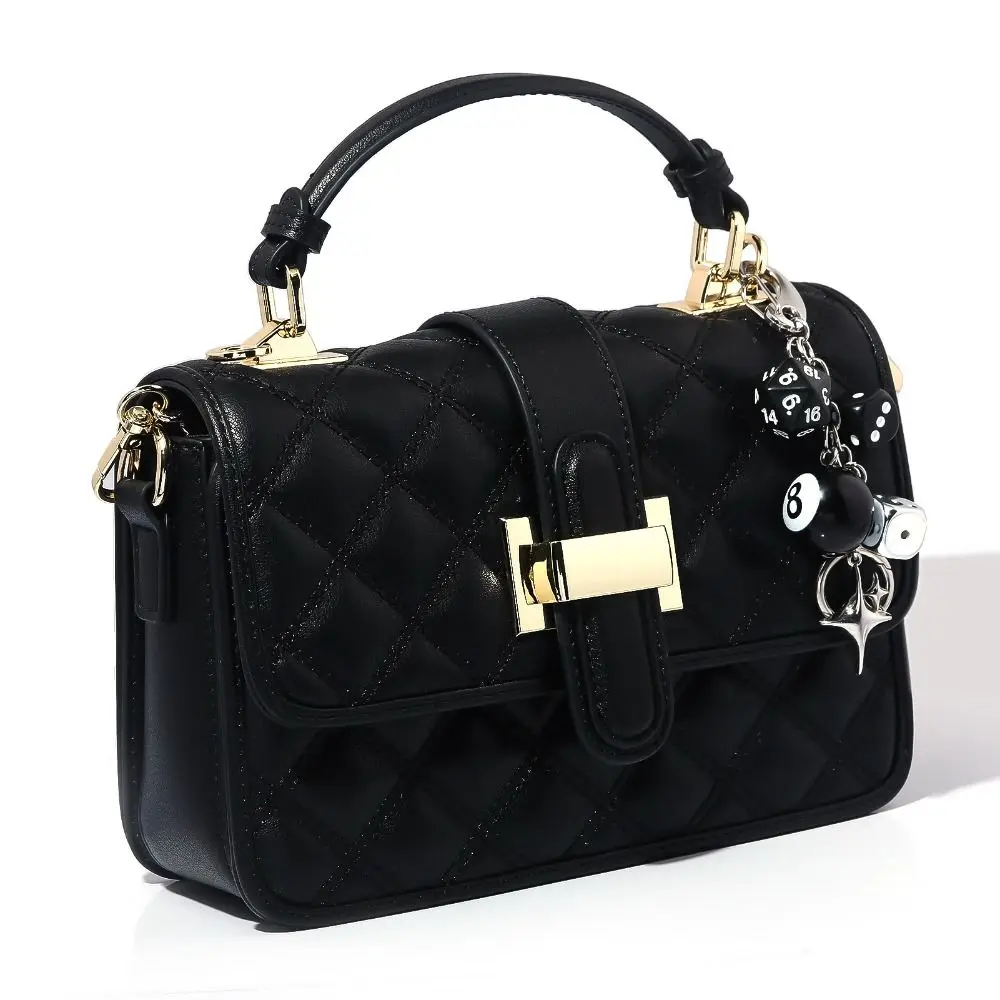 Liga de zinco no 8 chaveiro de bilhar mochila pendurado joias dados pretos chaveiro de bilhar hiphop feito à mão