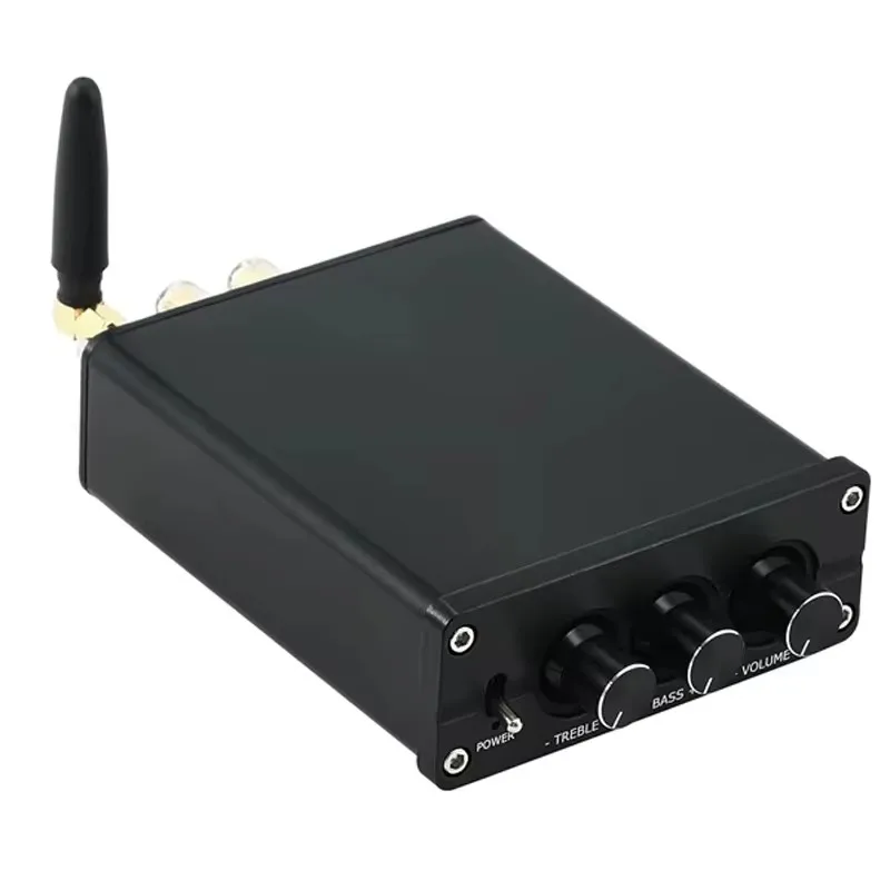 D100B Dual core TPA3116 High-power 100W 2.0 Hifi Digital Amplifier With tone Bluetooth 5.0 Home power Amplifier Audio