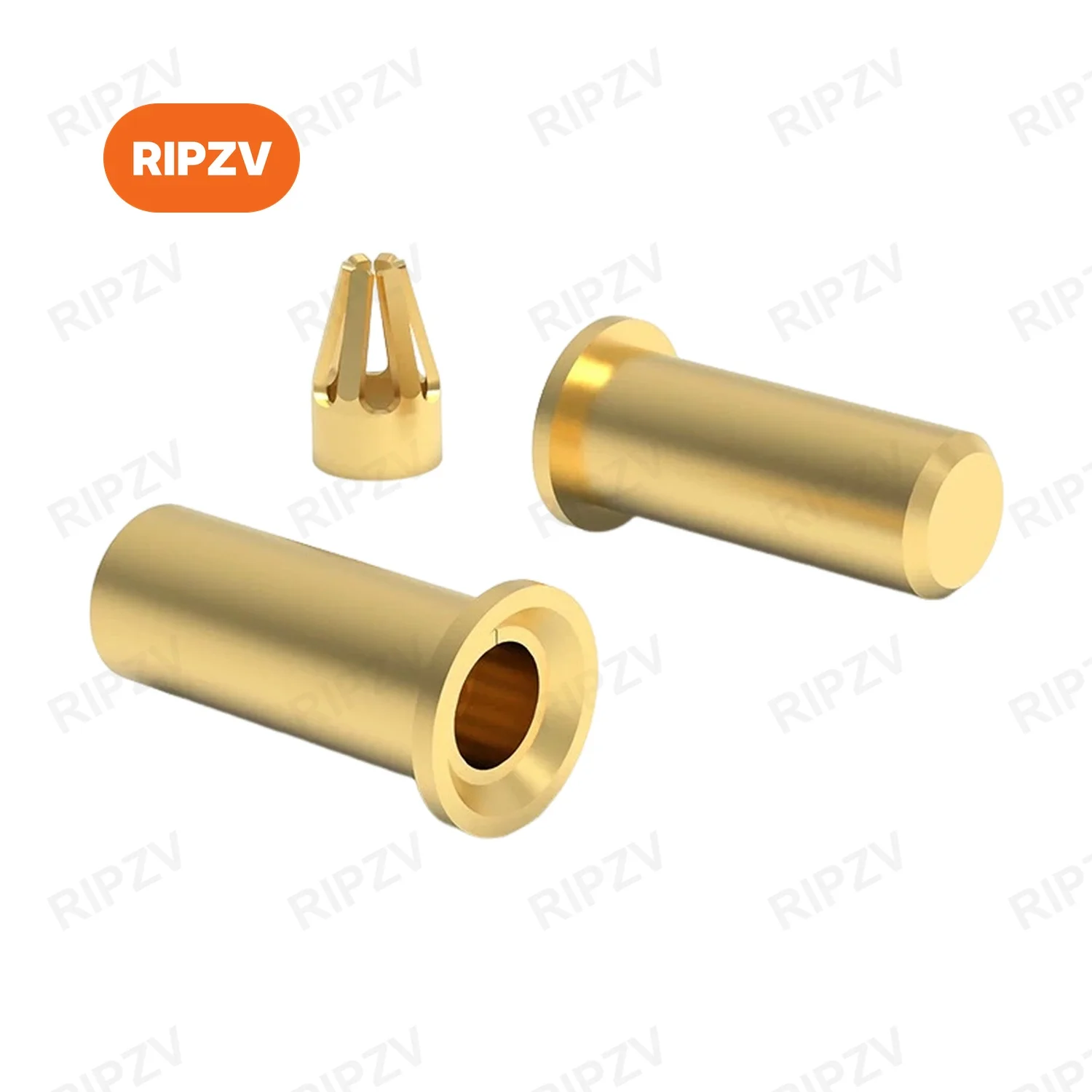 Suitable for male pin diameter 0.8mm, jack 1.8mm outer diameter, L6.5mm through hole Sensor seat male pin seat RIPZV 2