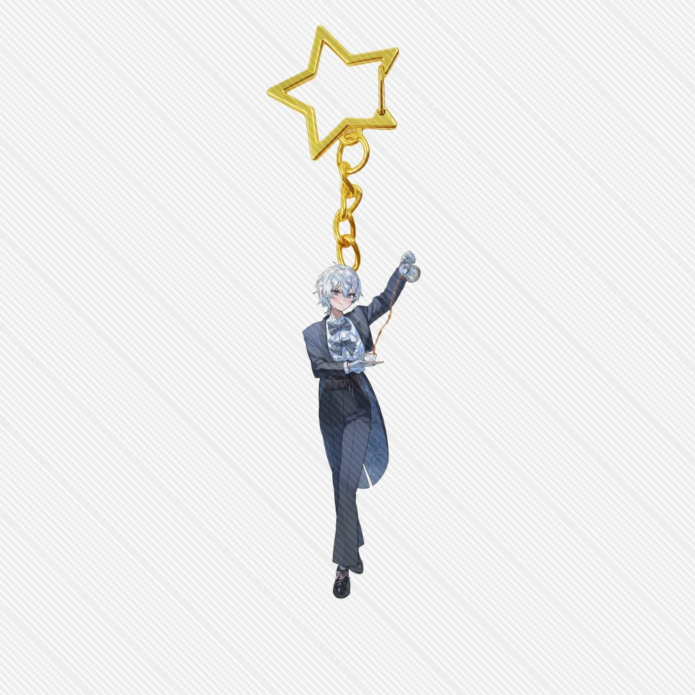 6CM Anime NEEDY GIRL OVERDOSE Acrylic Stand Keychain Model Cosplay Characters Ornament Accessories Goods Collection Gifts