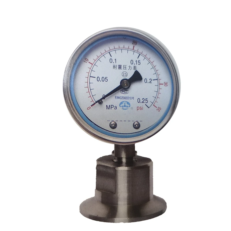 

stainless steel gauge liquid manometer hot sale customized diaphragm pressure gauge