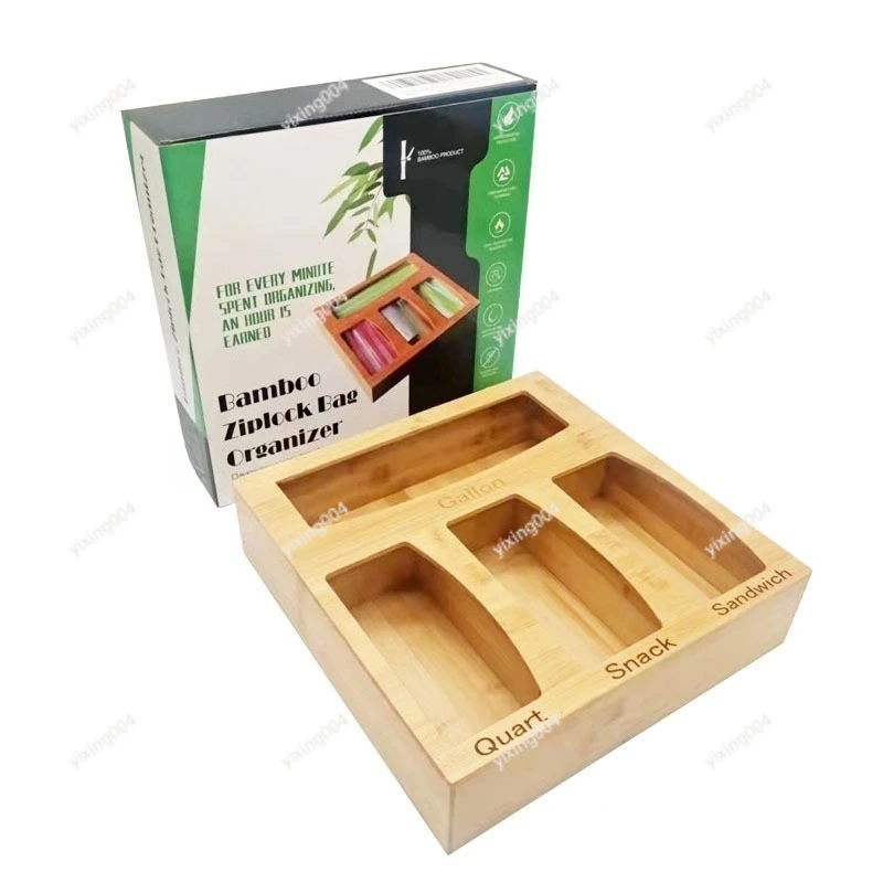 

Drawer Type Bamboo Chopping Board Set, Multi-grid Classification Cutting Board For Household Use