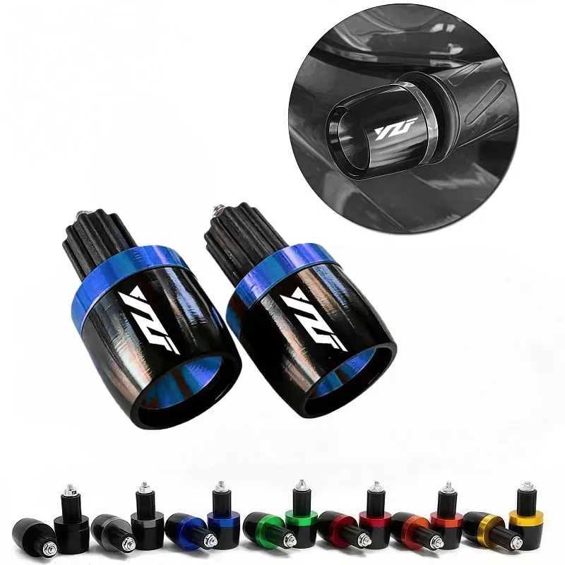For Yamaha YZF R1 R3 R6 R7 R125 R15 R25 YZFR6 Motorcycle Parts, Aluminum Alloy Motorcycle Handlebar End Plugs, Handlebar Caps