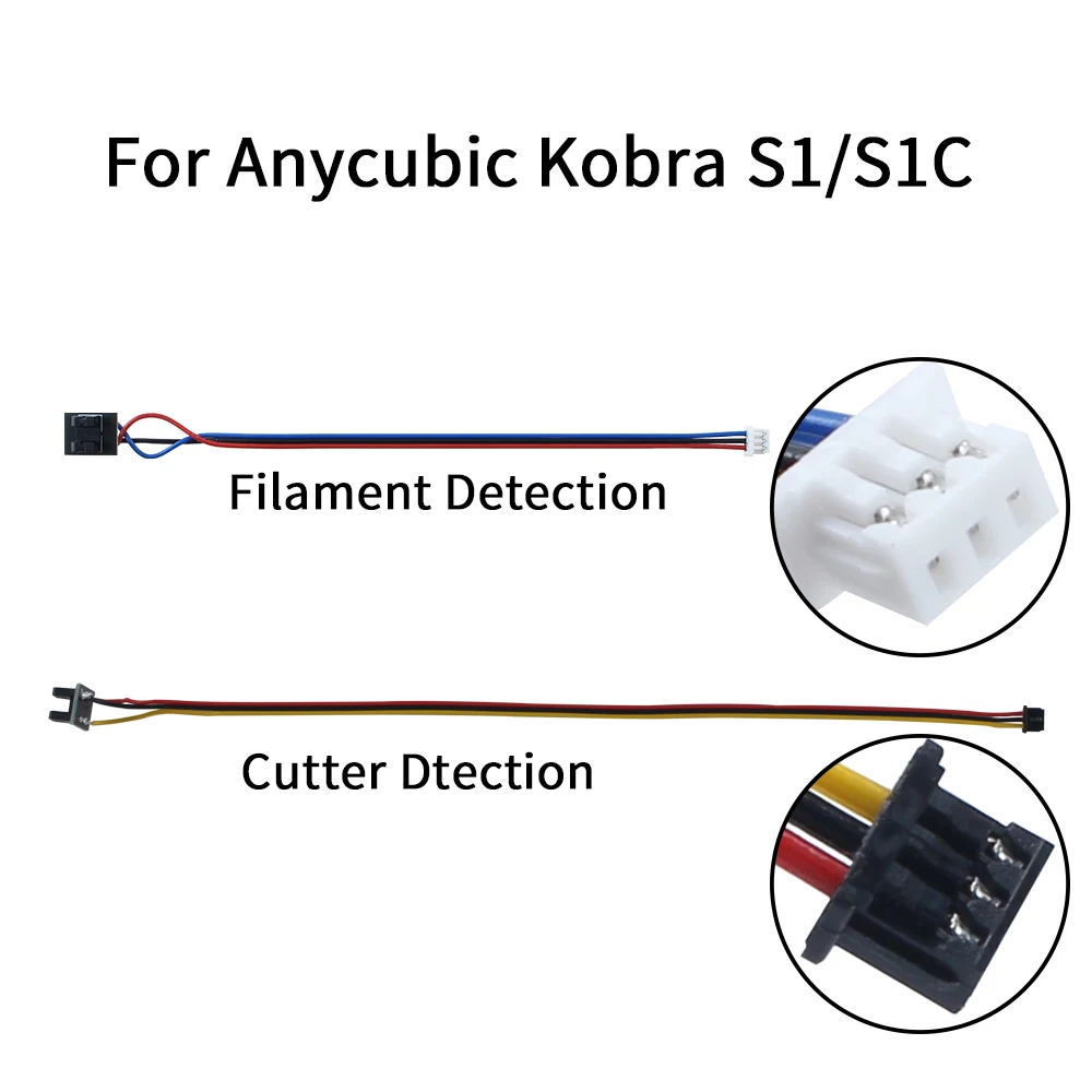 For Kobra S1 / S1 Combo / S1C Filament Cutter Material Break Detection PCB Sensor Model for Anycubic Kobra S1 / S1 Combo / S1C