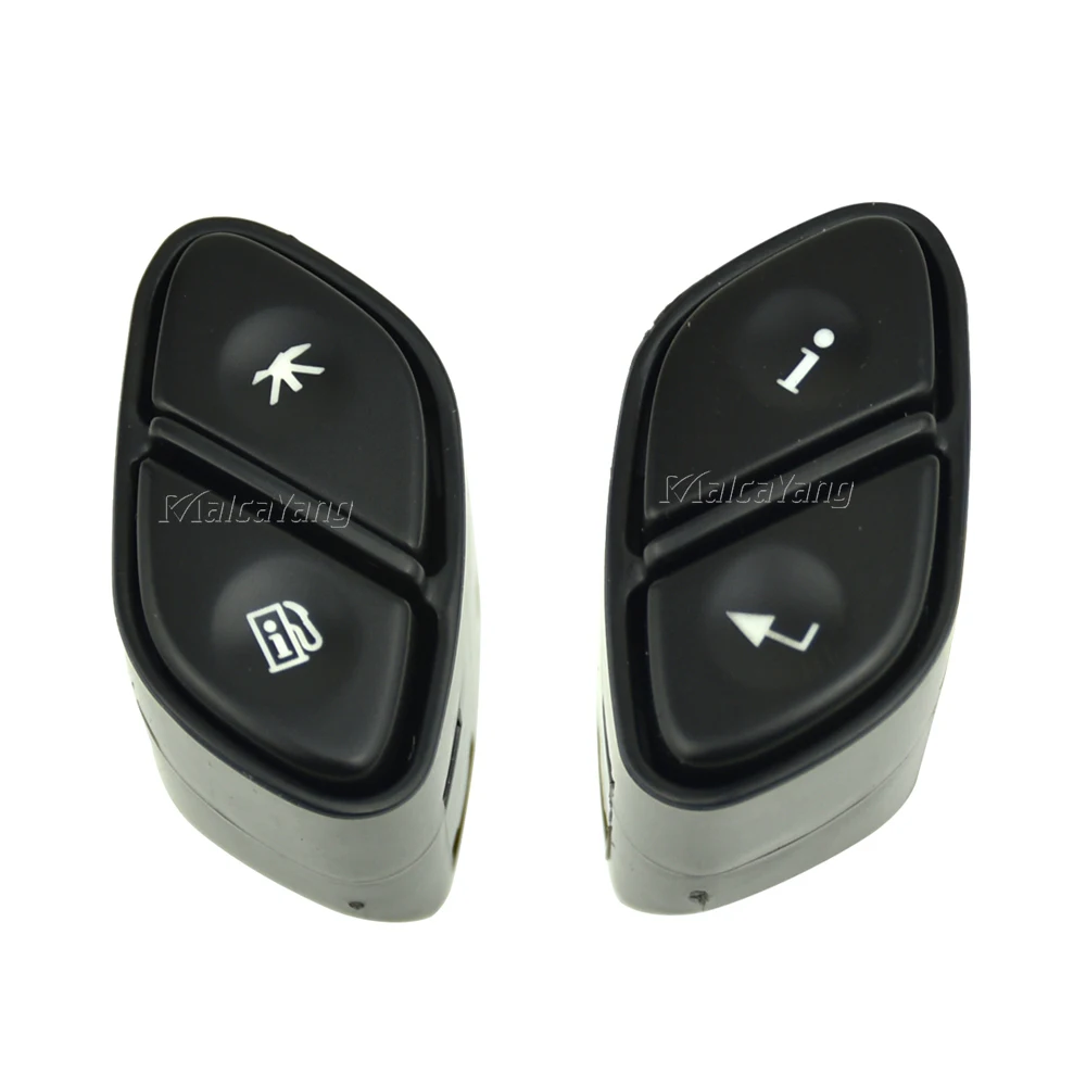 New Auto Steering Wheel Radio Volume Control Switch Button For Silverado GMC Yukon Hummer H2 Chevrolet Trailblazer LED Light