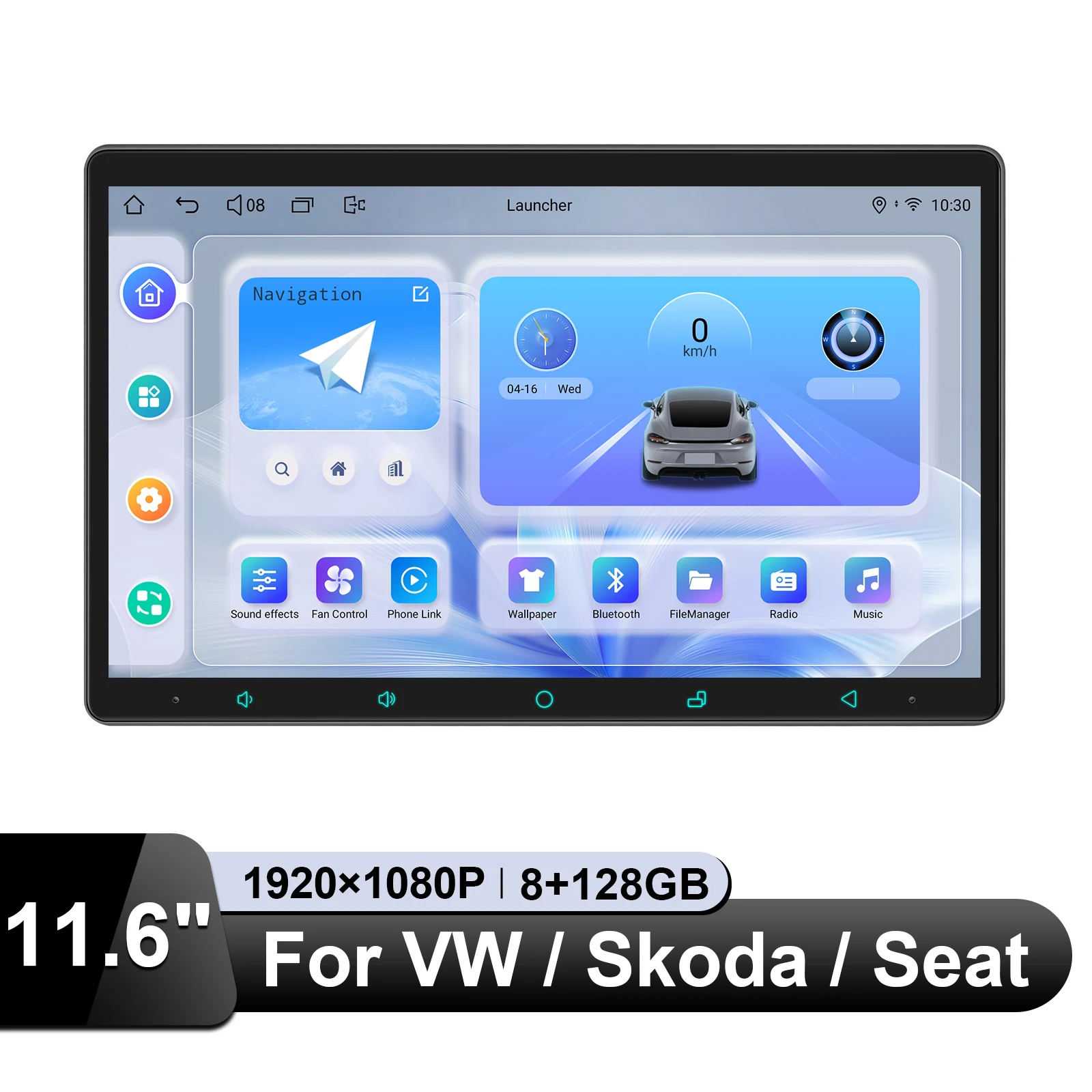 JOYING 11.6 Inch Upgrade Android Car Radio Stereo Replacement Multimedia Player For Volkswagen VW Passat B6 T5 Golf MK5