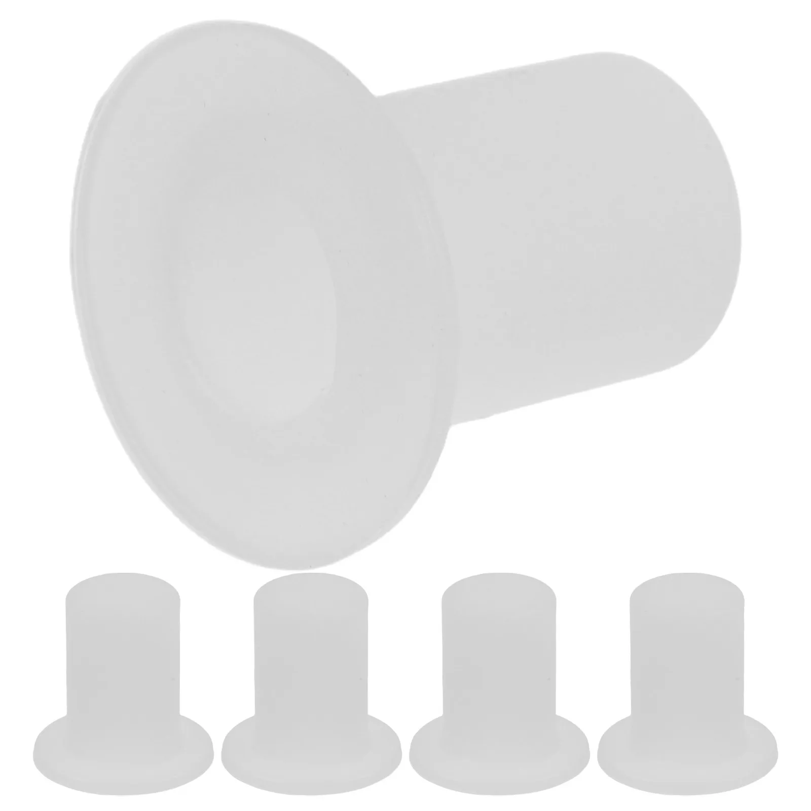 5Pcs Universal Silicone Bottom Cover Gaskets for Insulated Cups Tumbler Lids Leakproof Thermal Retention Seal Ring Cup