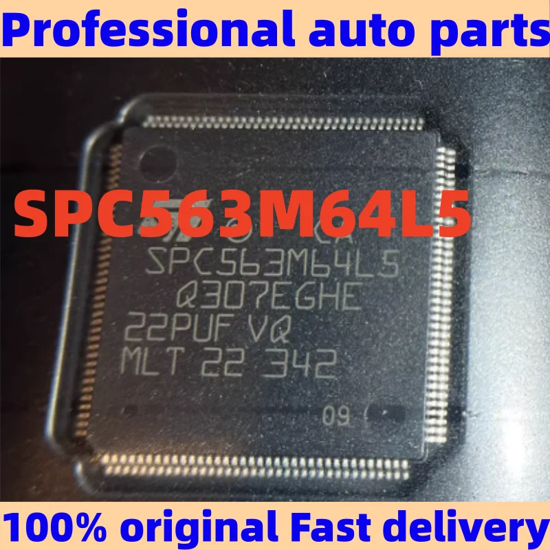 

2 -10 pcs New and original SPC563M64L5 SPC563M64L5COAR LQFP144 Automotive Computer Board ECU CPU Chip Car Accessories