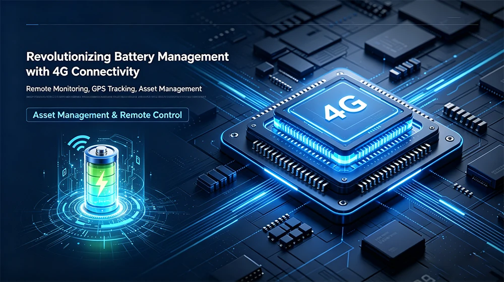 4G Cloud Monitoring Forklift Lithium Battery GPS Tracking Industrial Lithium Ion Battery For Forklift Truck