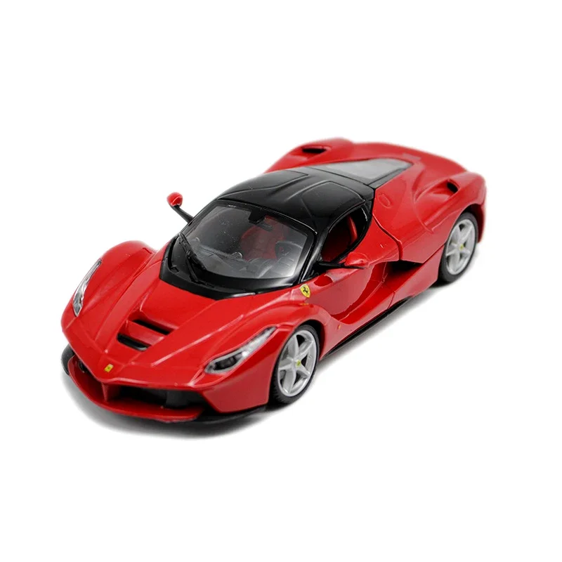 Bburago 1:24 Ferrari La Ferrari Car Model Die-casting Metal Model Children Toy Boyfriend Gift Simulated Alloy Car Collection