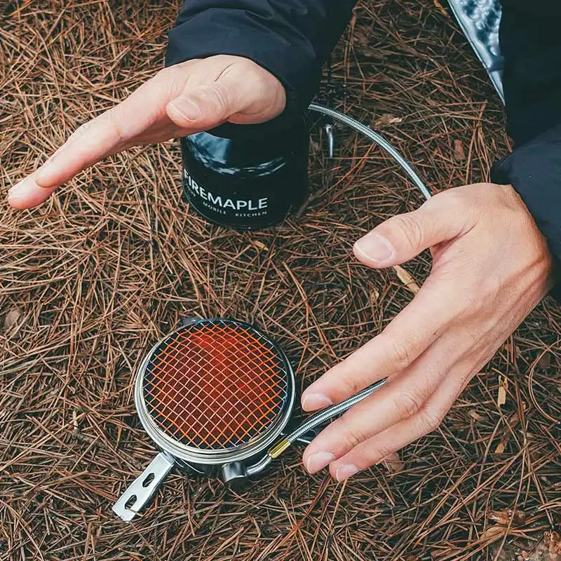 Fire-Maple Mars Radiant Stove System Kompakter winddichter Wärmetauscher mit Druckregelventil für Camping und Backpacking – Detail 14