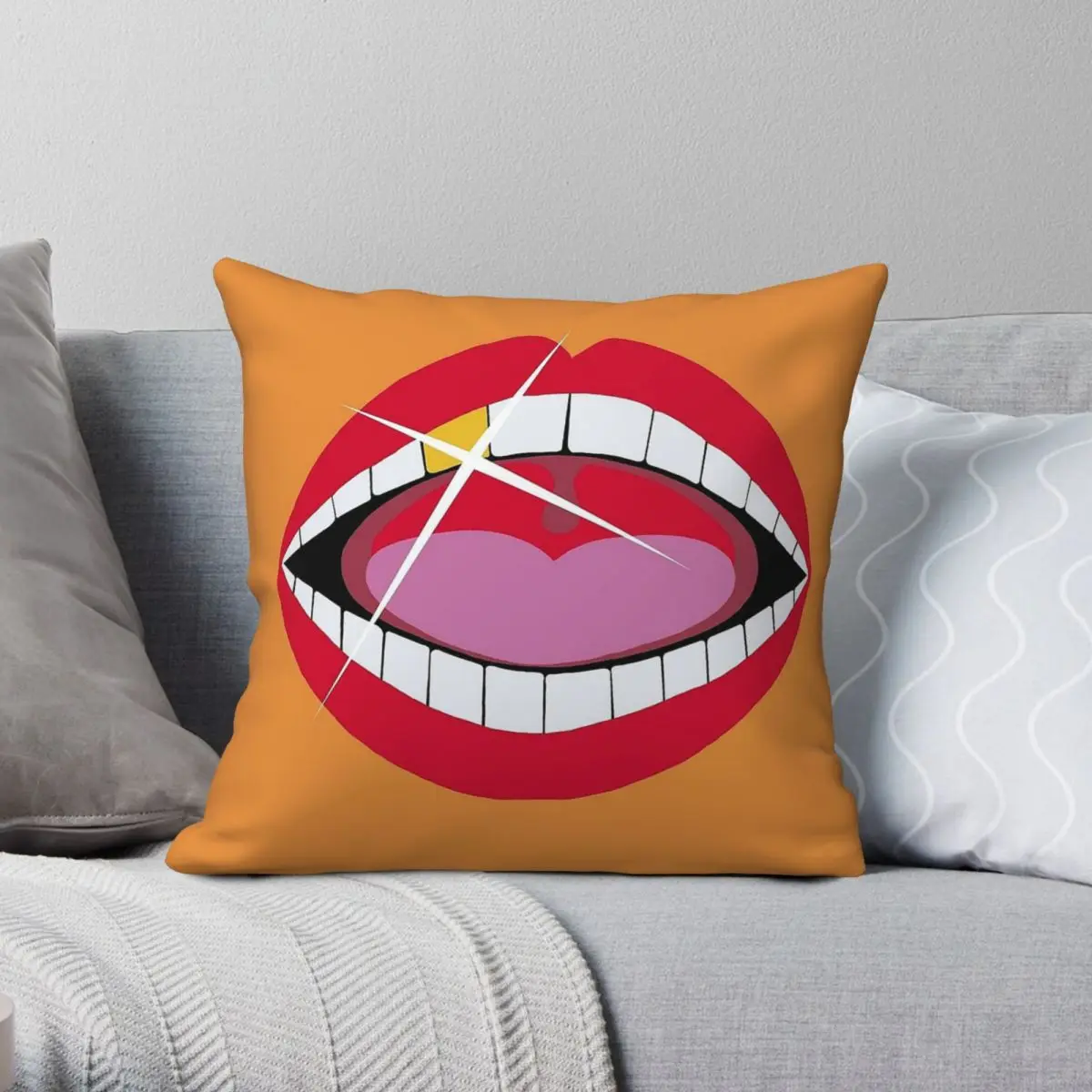Electric Mayhem Square Pillowcase Polyester Linen Velvet Pattern Zip Decorative Pillow Case Sofa Seater Cushion Cover