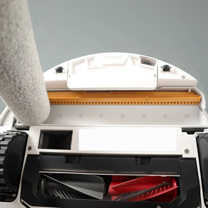 NEW!A61I For Roborock Qrevo Curv 2 Flow Vacuum Cleaner 2Pcs Replacement Squeegee Blade Wiper Blade Parts