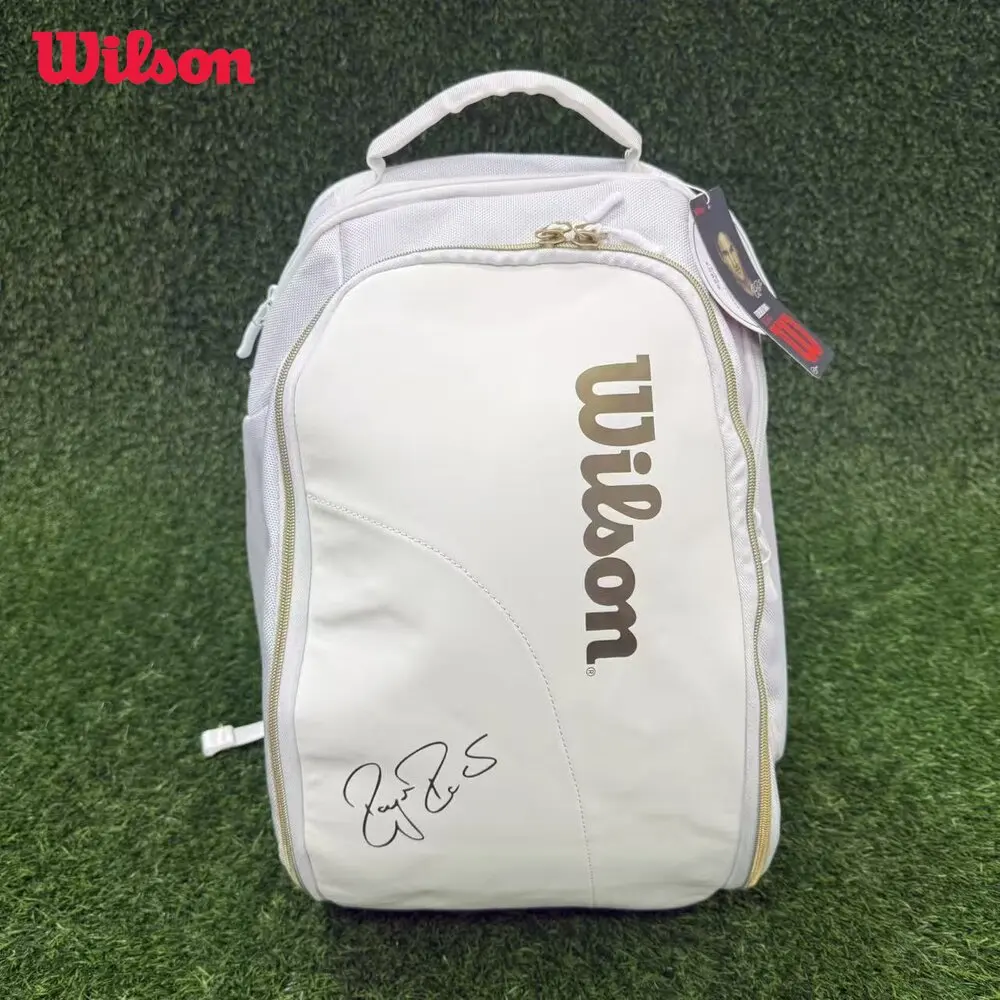 Wilson Multi-function  Large Capacity Tennis Backpack Head Tennis Bag 2-3 Rackets Bag Badminton Package Tennis Racquet Backpack