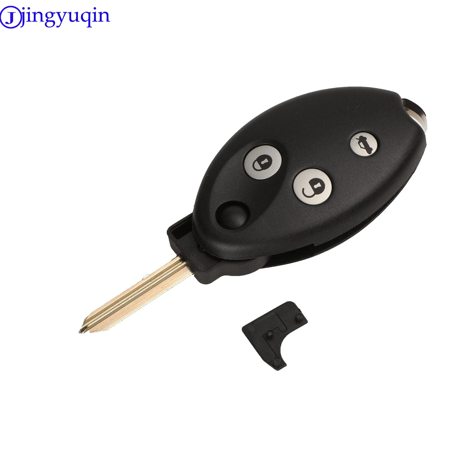 jingyuqin 3 Buttons Remote Flip Key Fob Shell For Citroen Xsara C4 C5 Auto Key Case Cover