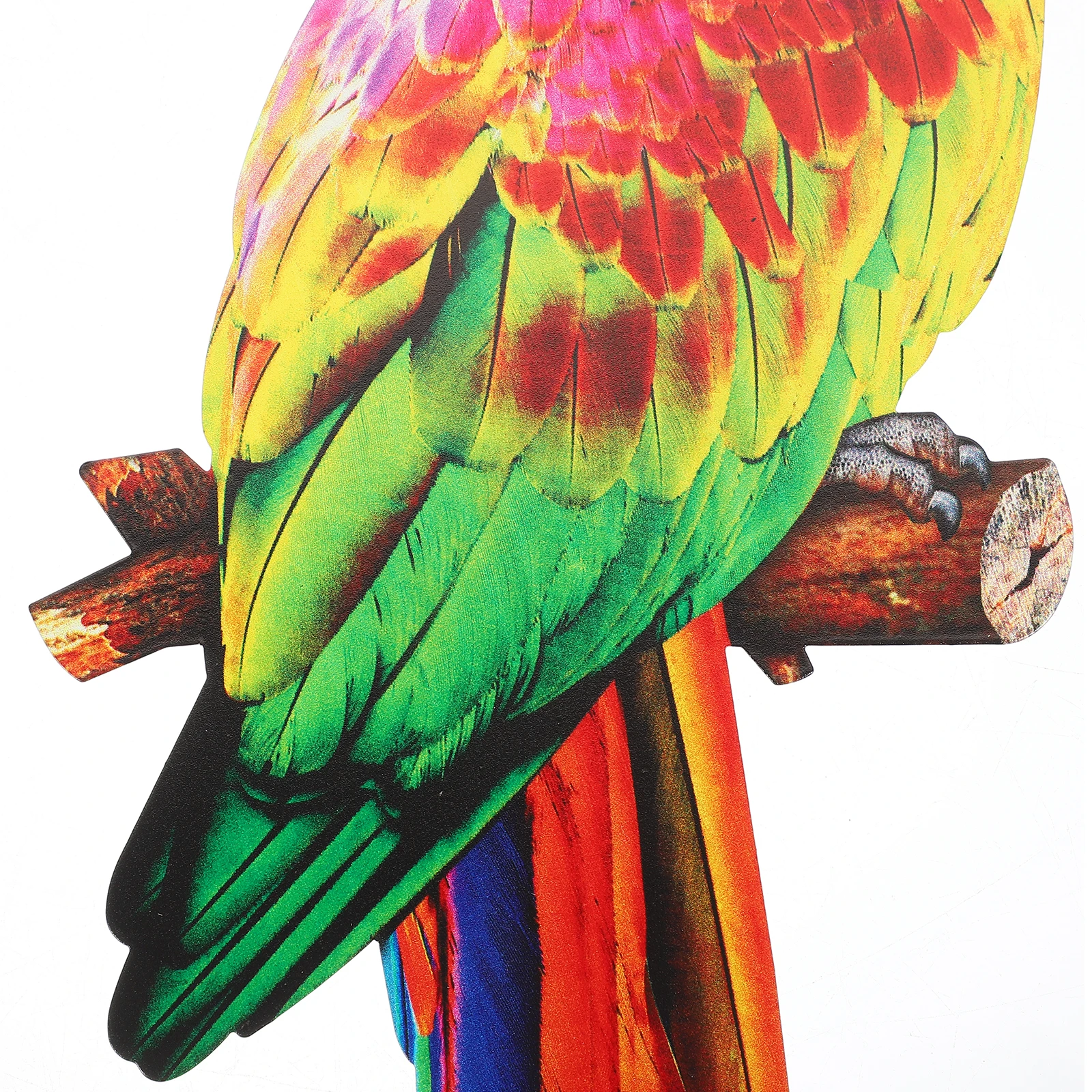

Hanging Toucan Wall Art Realistic Design Hanging Metal Bird Craft Color 2 Fence Gate Decorations Metal Sculpture