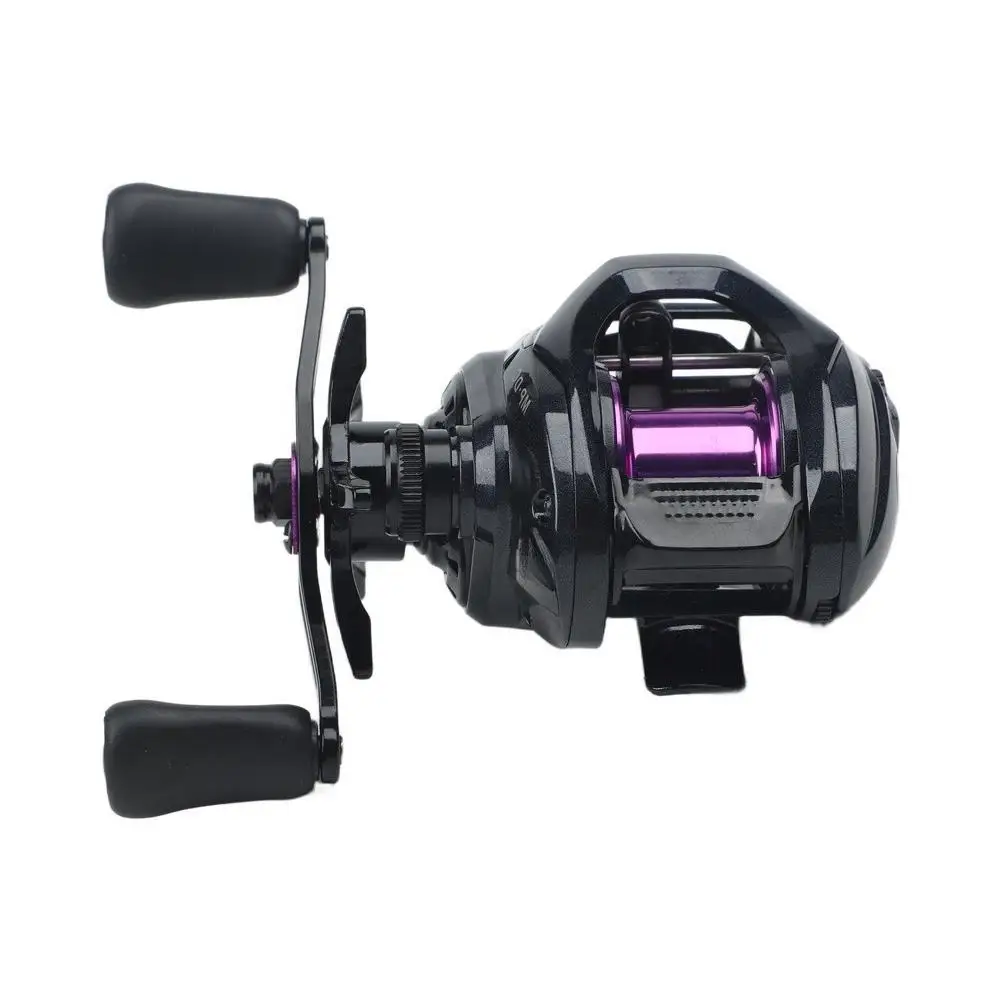 DC Baitcasting Reel Combining DC Braking and LED Tachometer Display for Responsive Cast Management and Fish Detection
