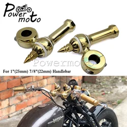 Universal Brass 22/25mm Rise Handlebar Risers 1