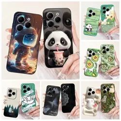 For Tecno Spark 20 Pro Case KJ6 New Cute Astronaut Soft Silicone Phone Cover For Tecno Spark 20 Pro Plus KJ7 Spark20 Pro+ Bumper