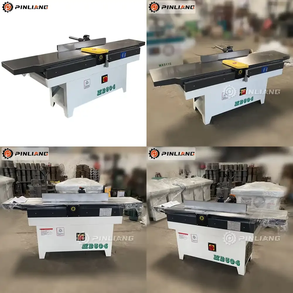 

PINLIANG Single Surface Jointer Planer Industrial Wood Planner 400mm Bench Planer Machine