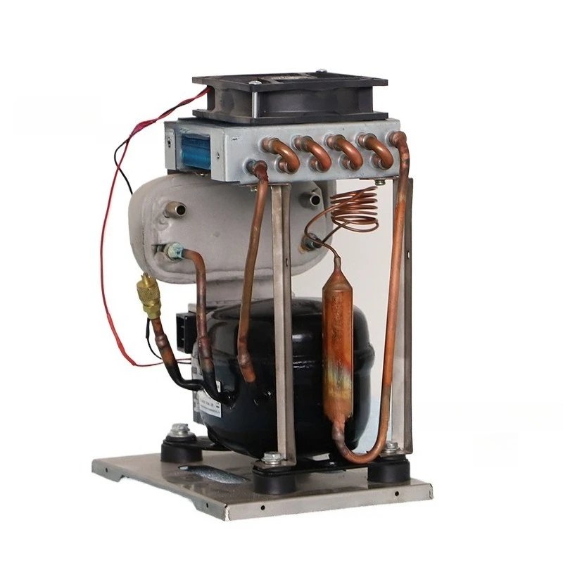 Purswave H15DC Mini Water Chiller, Low Power Compressor Refrigerator with Stainless Steel Heat Exchanger for PC Liquid Cooling
