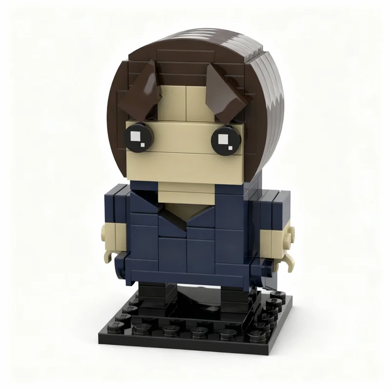 115pcs MOC BrickHeadz Name Her Holy - Kye Liatris Model Building Blocks Architecture Christmas Gifts Toy Art Idea Birthday Craft