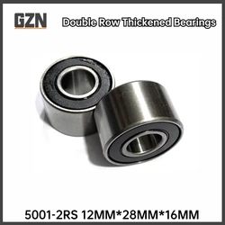1PCS Thickened Bearing 5001-2RS Pneumatic Tool Polishing Machine Grinding Machine Bearing Size 12*28*16mm ABEC-1