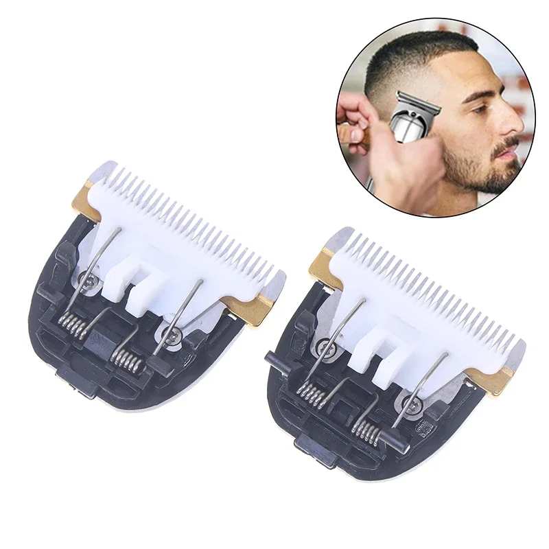 Haarschneidemaschine, Friseurklinge, Original-Ersatzklinge für 24 Zähne, generisches professionelles, verdicktes Haarschneidemaschinen-Friseurzubehör