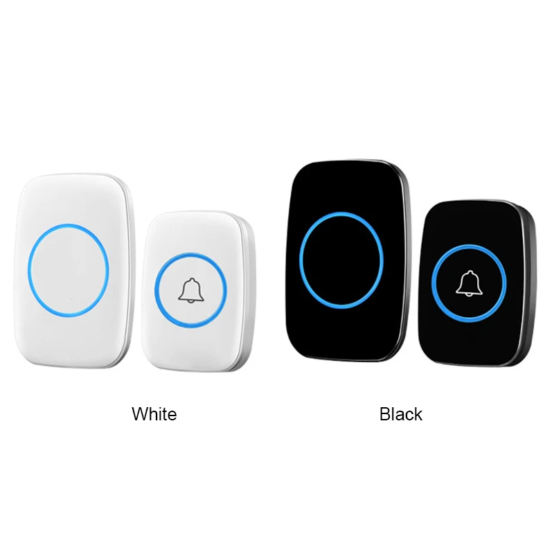 무선 홈 웰컴 초인종, 마트 초인종, 방수 버튼, 지능형 원격 제어