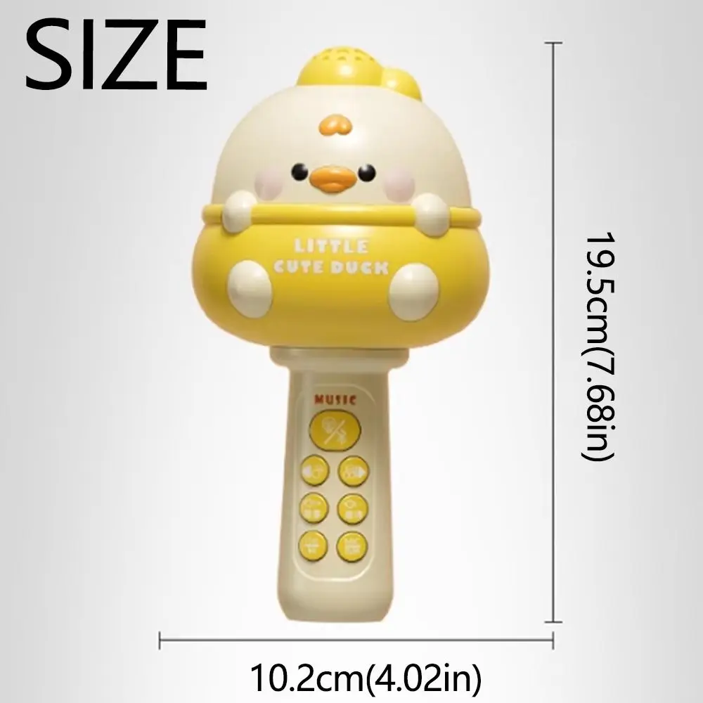 Micrófono inalámbrico para niños, micrófono para cantar música con Bluetooth, juguetes educativos de mano, altavoz de Karaoke para niños, regalo