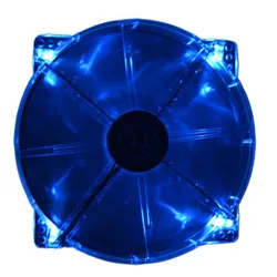 For TT 17cm 170mm Chassis Fan Ultra-Quiet Computer Cooling Ventilating Fan 17020 Led Blue Light Fan 170x170x20mm