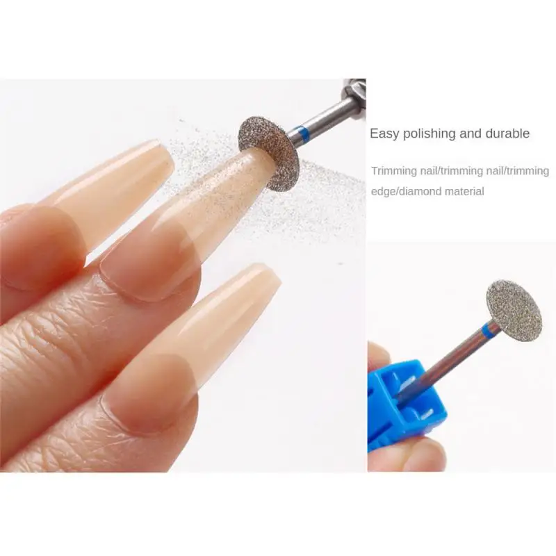 Broca para uñas, máquina de manicura, cortador de fresado, limpieza de cutículas, eliminación de Gel acrílico, accesorios para equipos de molienda