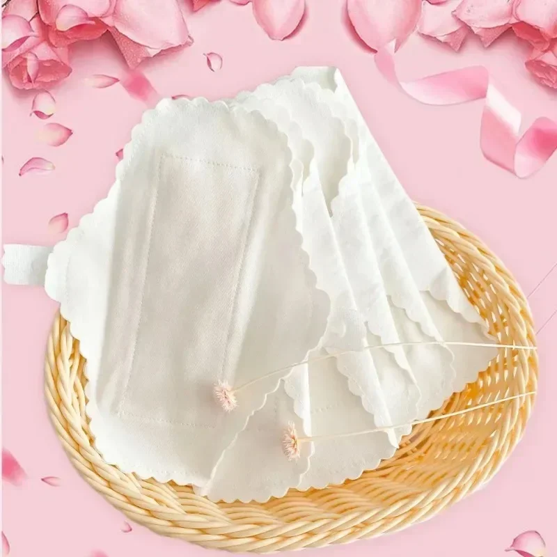 فوط صحية قطنية قابلة لإعادة الاستخدام وقابلة للغسل للنساء ، 3 ، نظافة لباس داخلي قابل للغسل ، فوط حيض