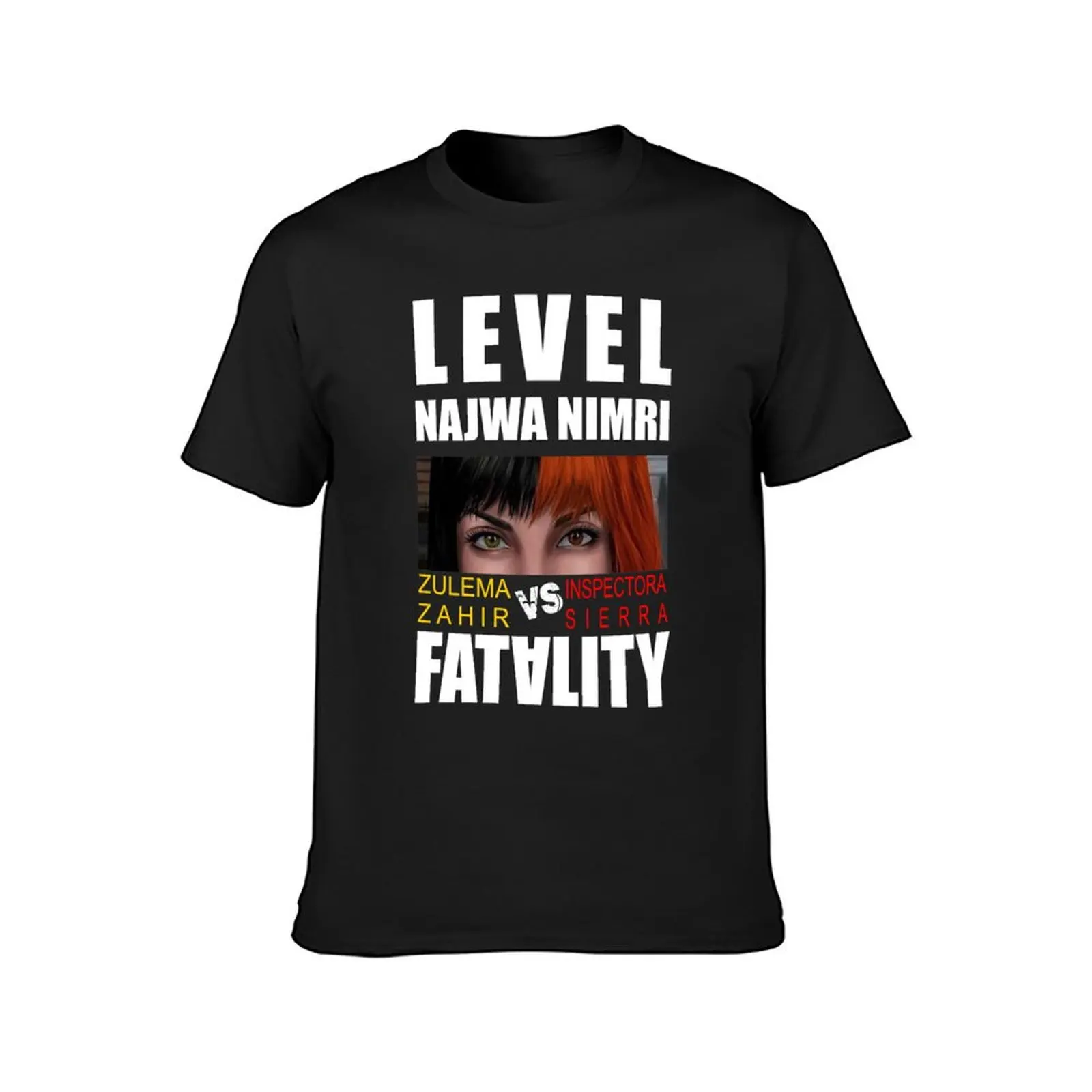 Level najwa nimri T-Shirt new edition oversized mens clothing