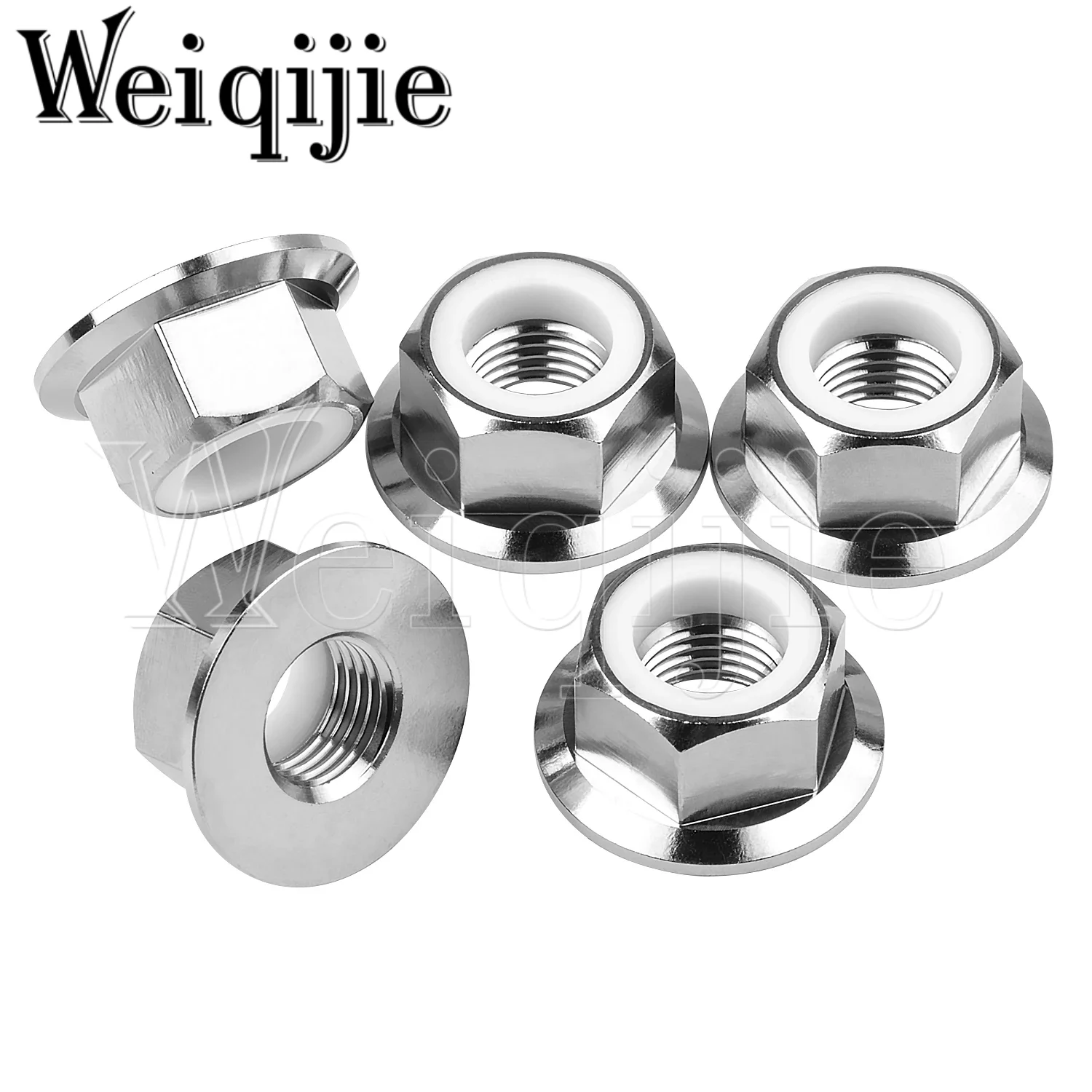 

Weiqijie M14 Titanium Nut Motorcycle Sprocket Flange Lock Nut